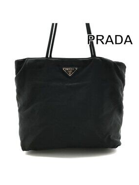 Prada Nylon Tessuto Tote Black